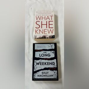 Gilly Macmillan Book Bundle - 2 Paperback Books